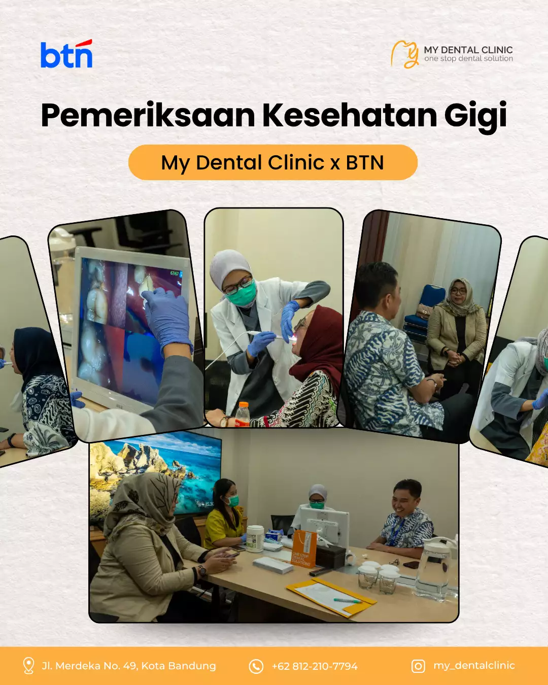 Dental Check Up bersama Bank BTN Cab Utama Bandung