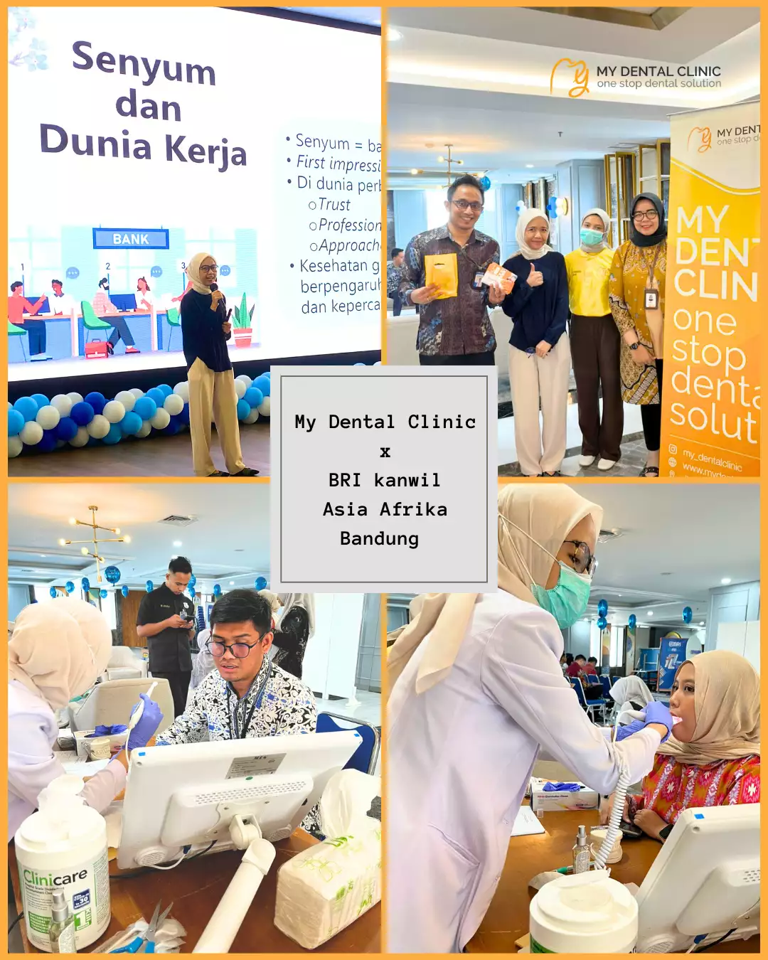 Dental Check Up bersama Bank BRI Kanwil Bandung