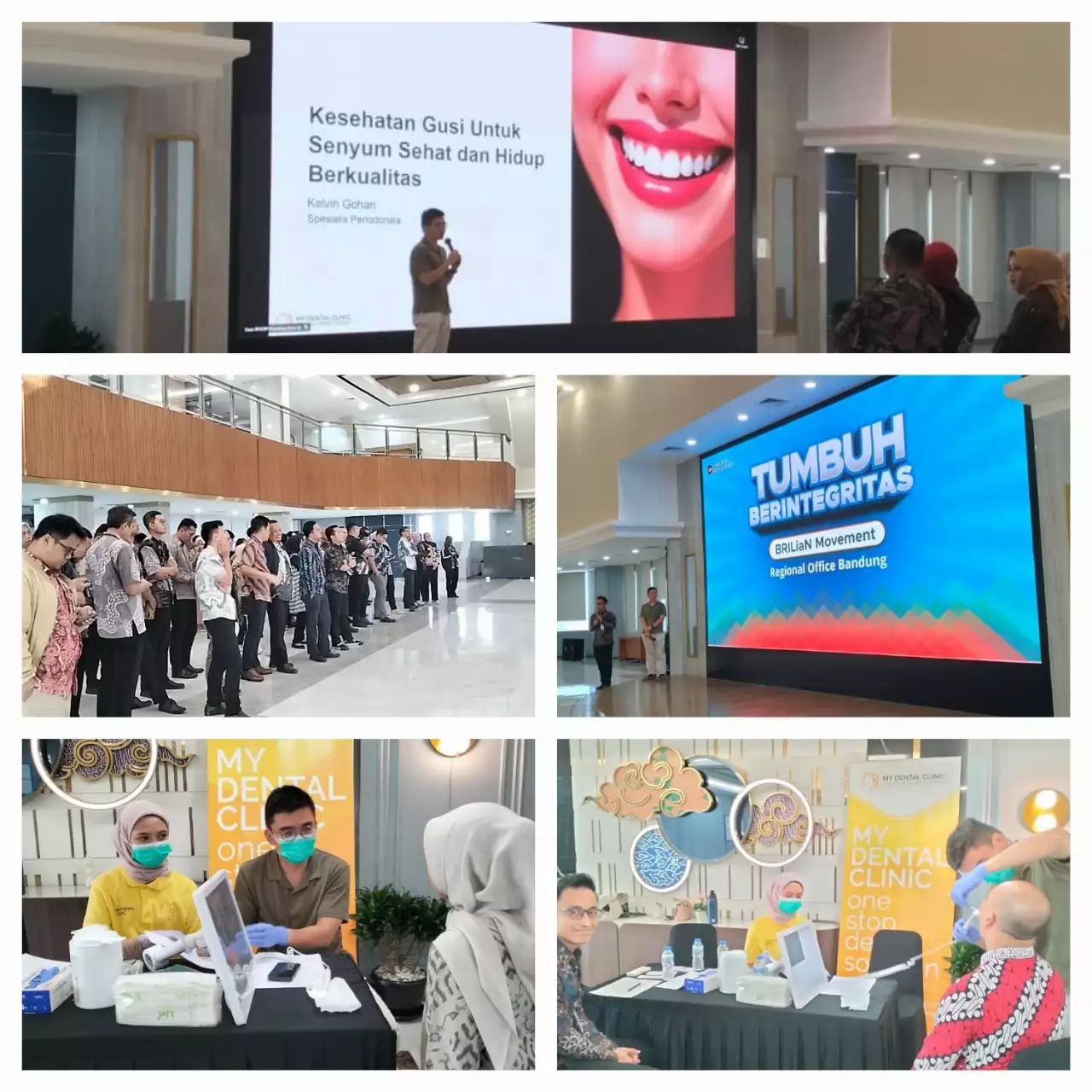 Dental Check Up bersama Bank BRI Kanwil Bandung